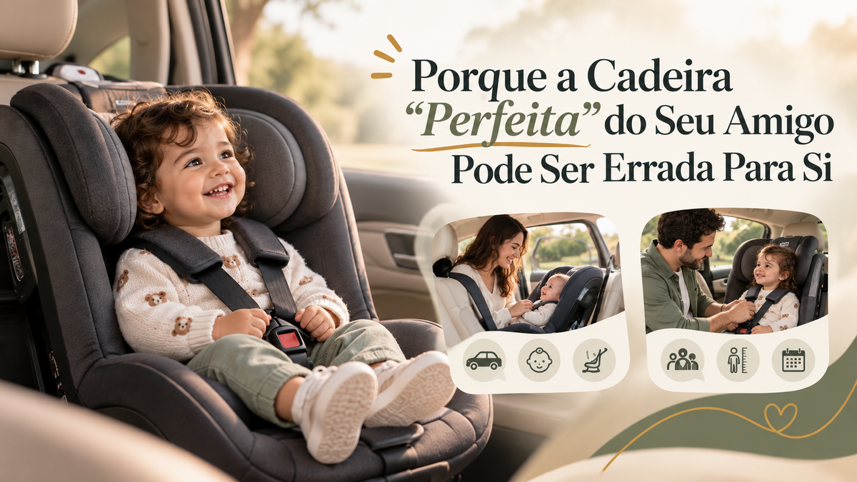 Porque a cadeira "perfeita" do seu amigo pode ser errada para si