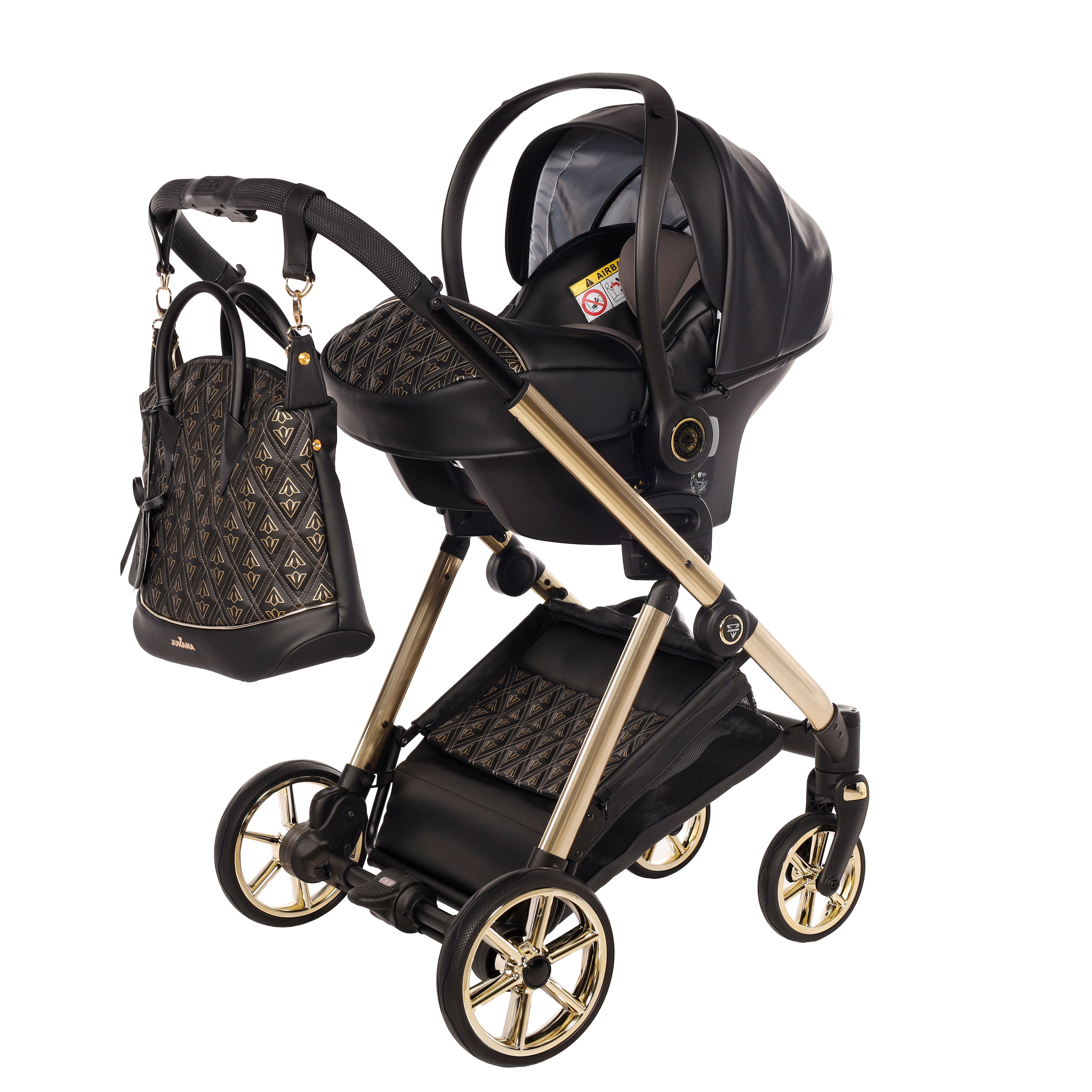 Junama - ELLEGANCE ART DECO - BLACK