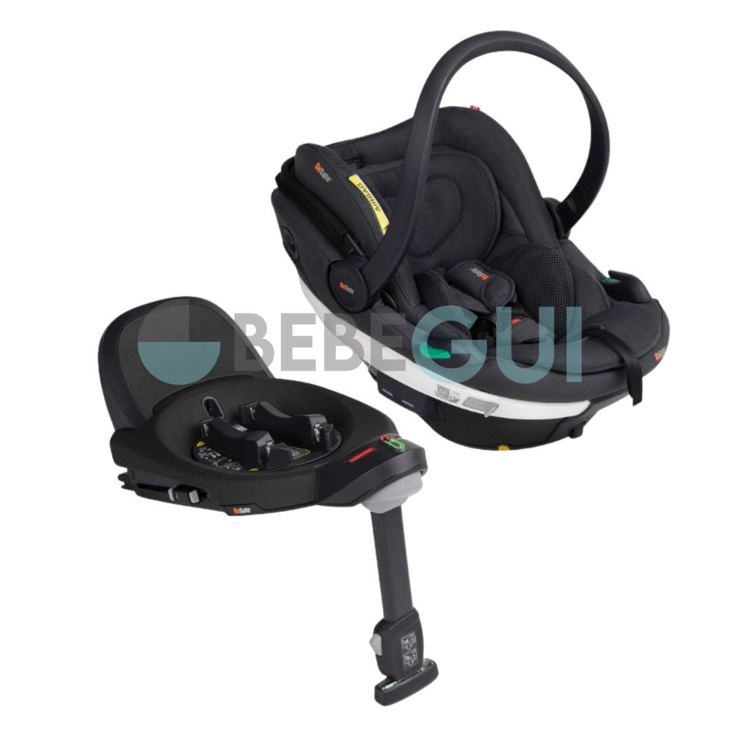 BeSafe - GO BEYOND - Anthracite Mesh + Base isofix rotativa Beyond (pack)