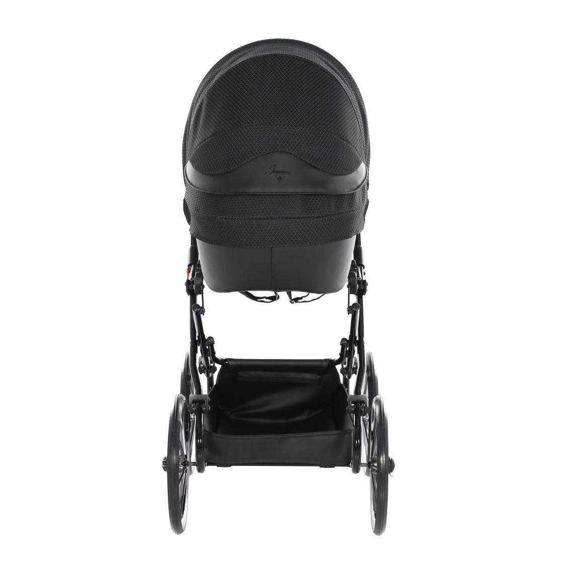 Junama - Carrinho de Bonecas com Malinha - Mini Dolce - Black Carbono