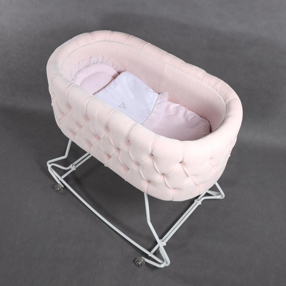 Junama - Baby Cradle - DIAMOND - Pink