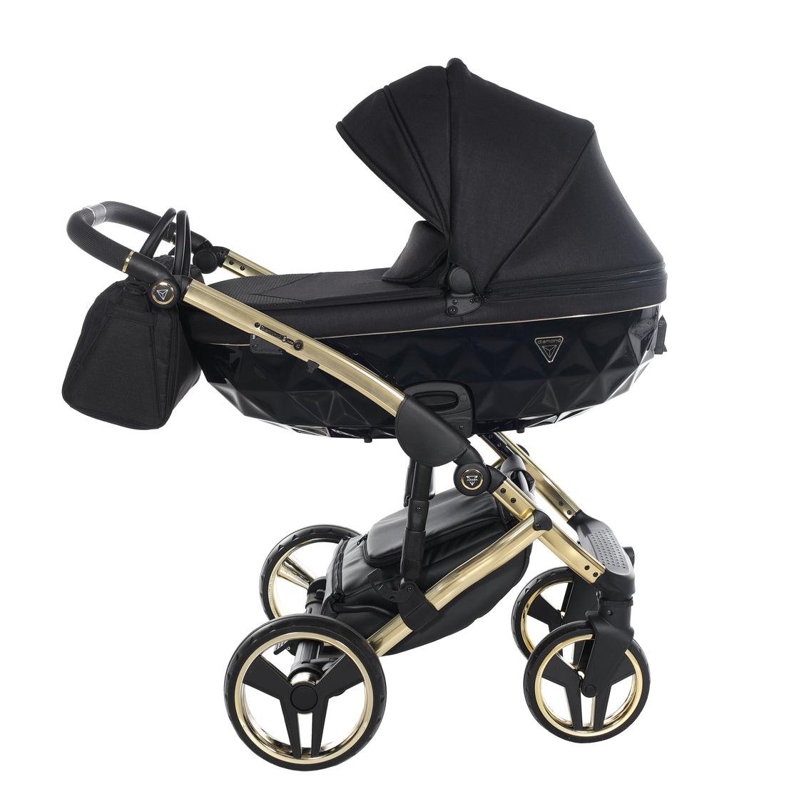 Junama - S-LINE - Black/Gold (Tecido)