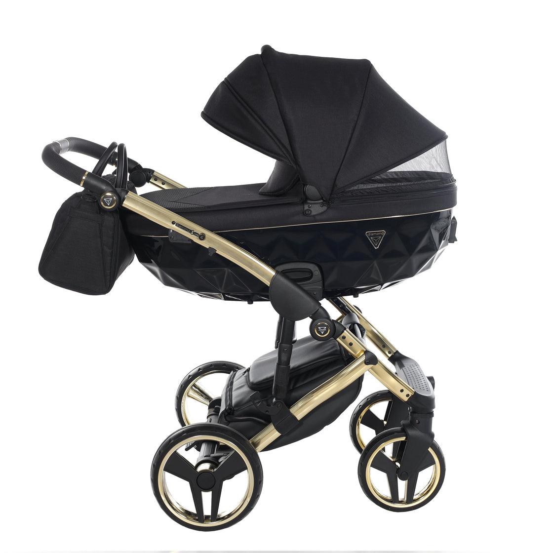 Junama - S-LINE - Black/Gold (Tecido)