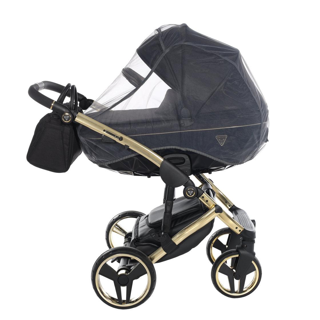 Junama - S-LINE - Black/Gold (Tecido)