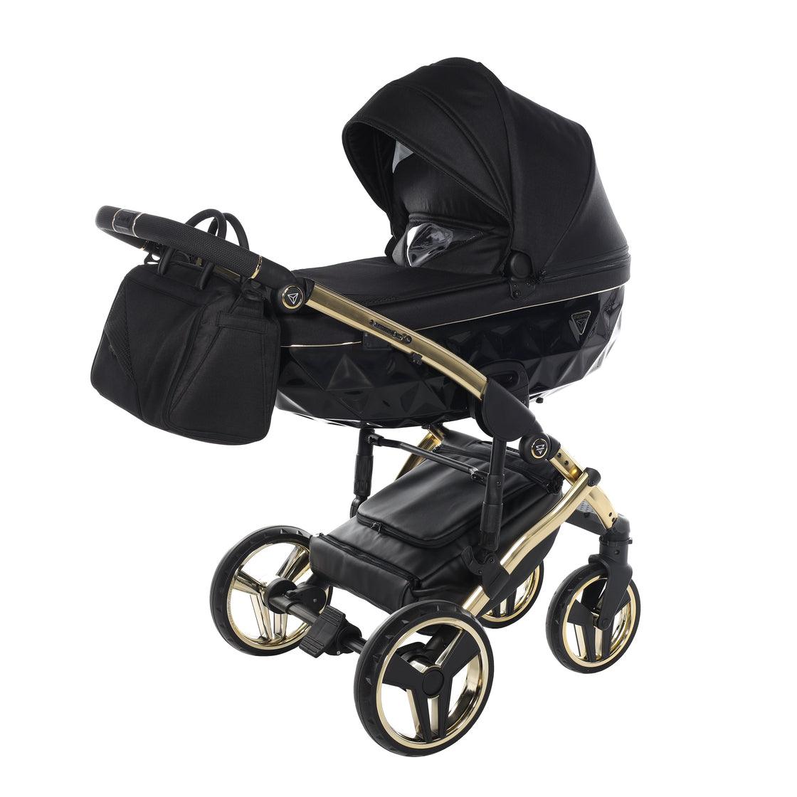 Junama - S-LINE - Black/Gold (Tecido)