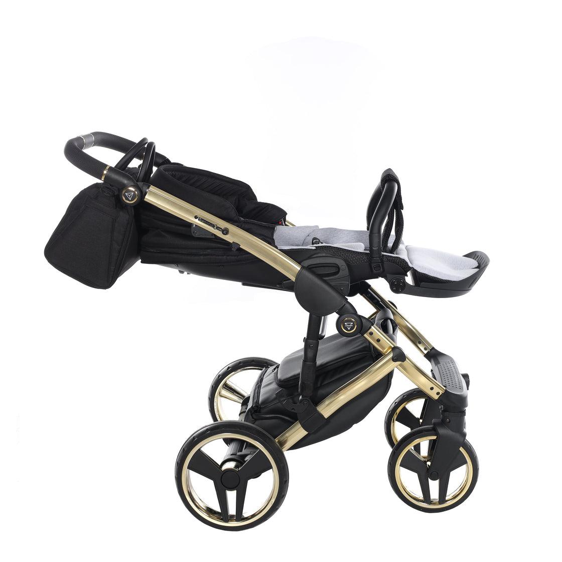 Junama - S-LINE - Black/Gold (Tecido)