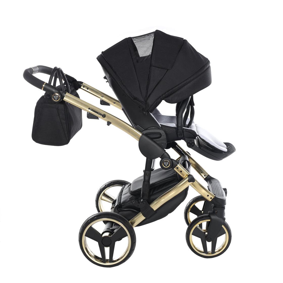 Junama - S-LINE - Black/Gold (Tecido)