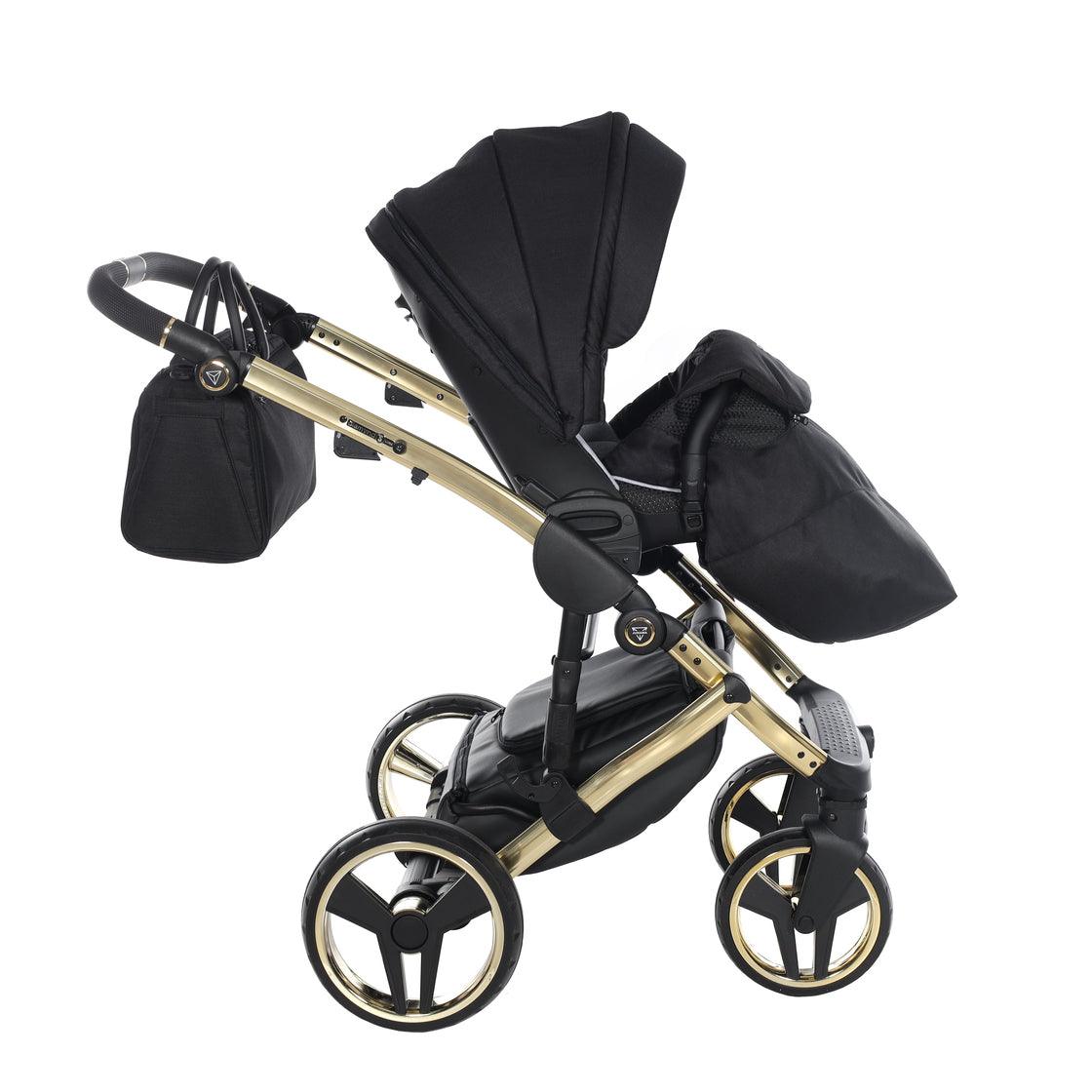 Junama - S-LINE - Black/Gold (Tecido)
