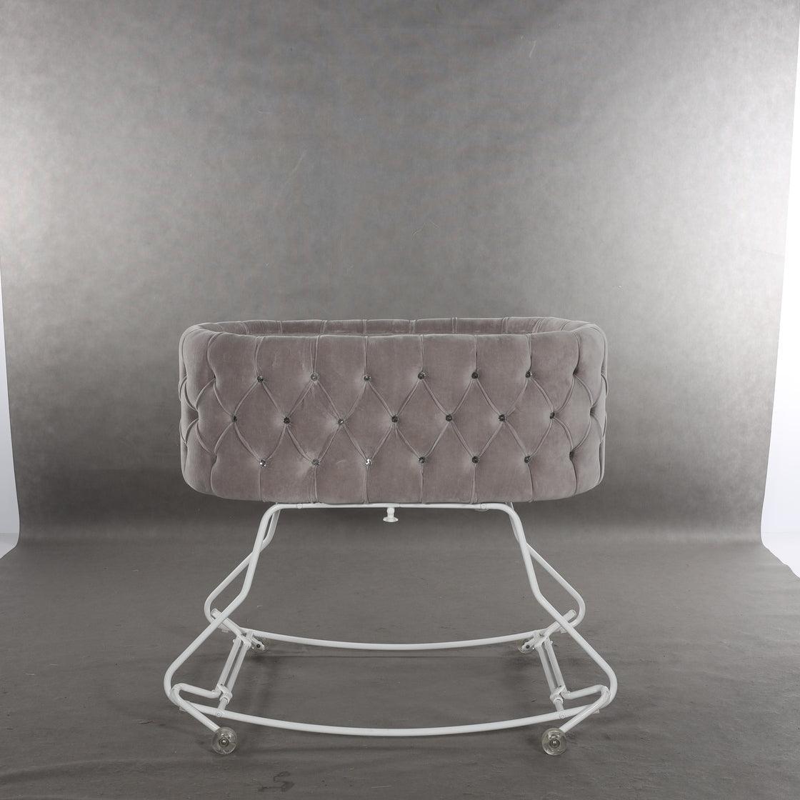 Junama - Baby Cradle - DIAMOND - Grey