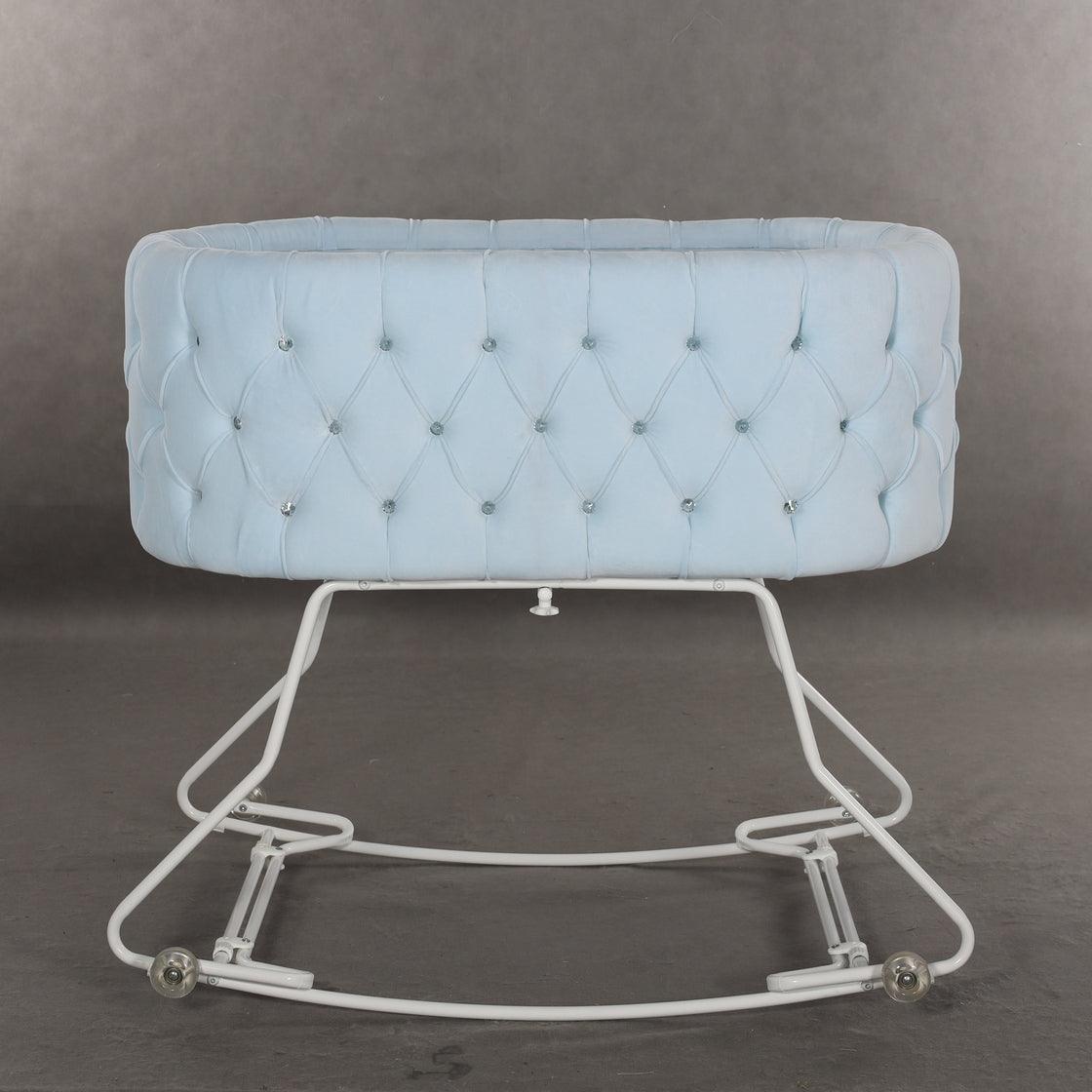 Junama - Baby Cradle - DIAMOND - Celeste