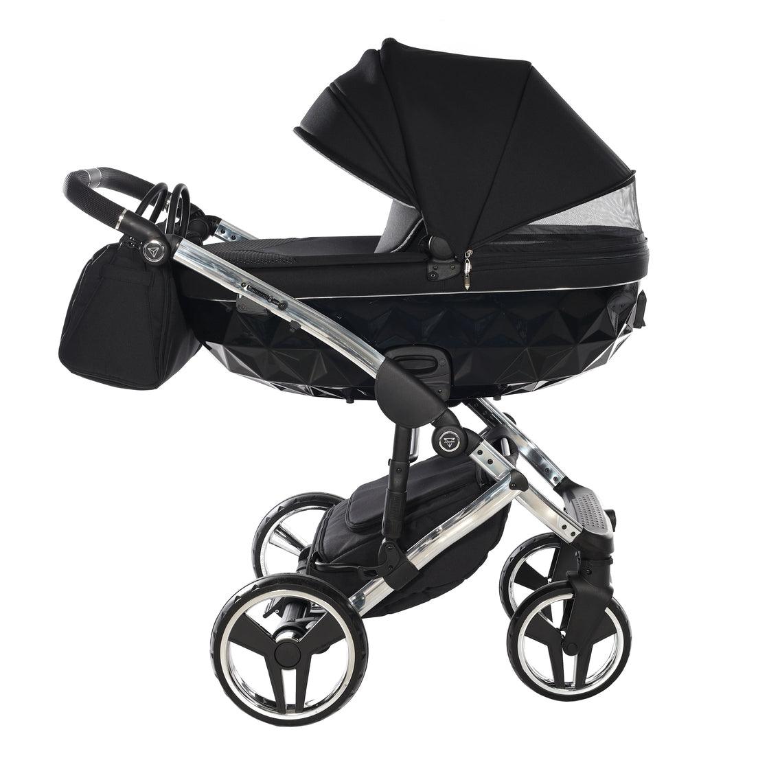 Junama - S-LINE- Black/Silver (Tecido)