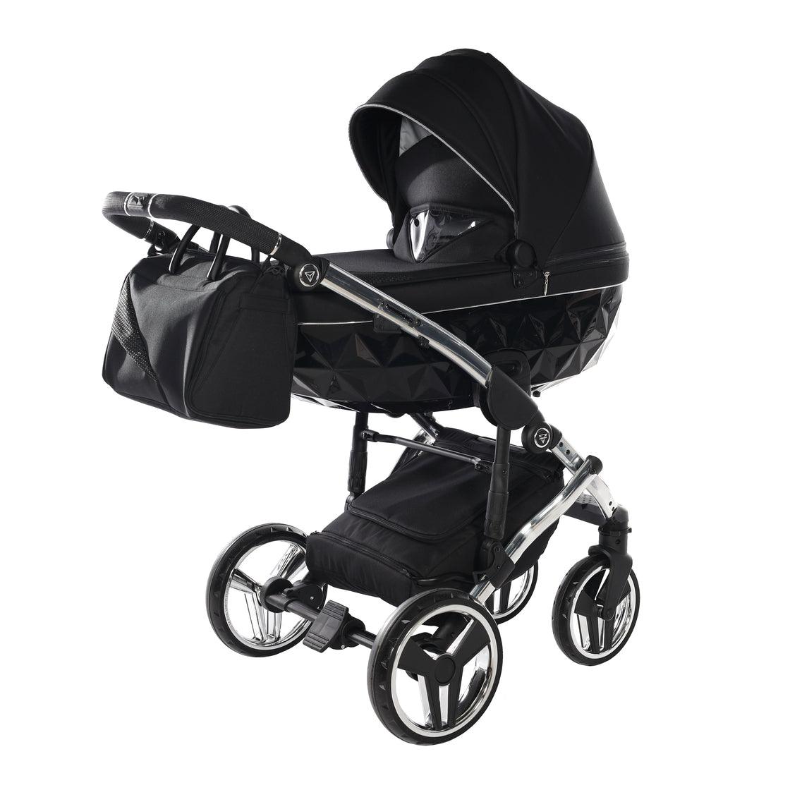 Junama - S-LINE- Black/Silver (Tecido)