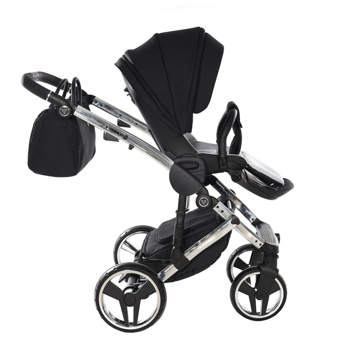 Junama - S-LINE- Black/Silver (Tecido)