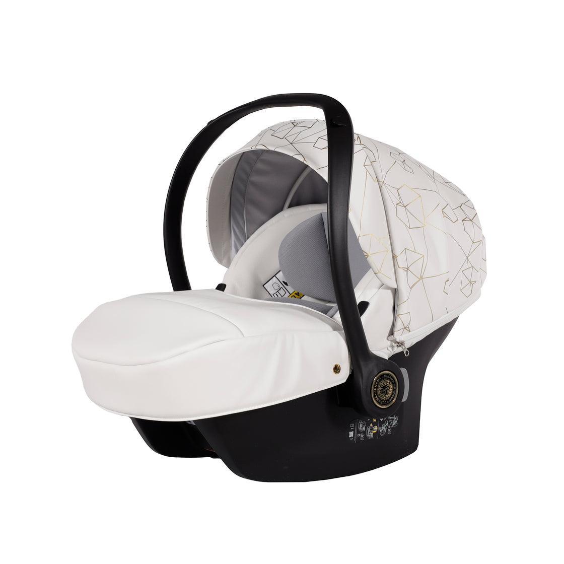 Junama - HEART DUO SLIM - White/Gold