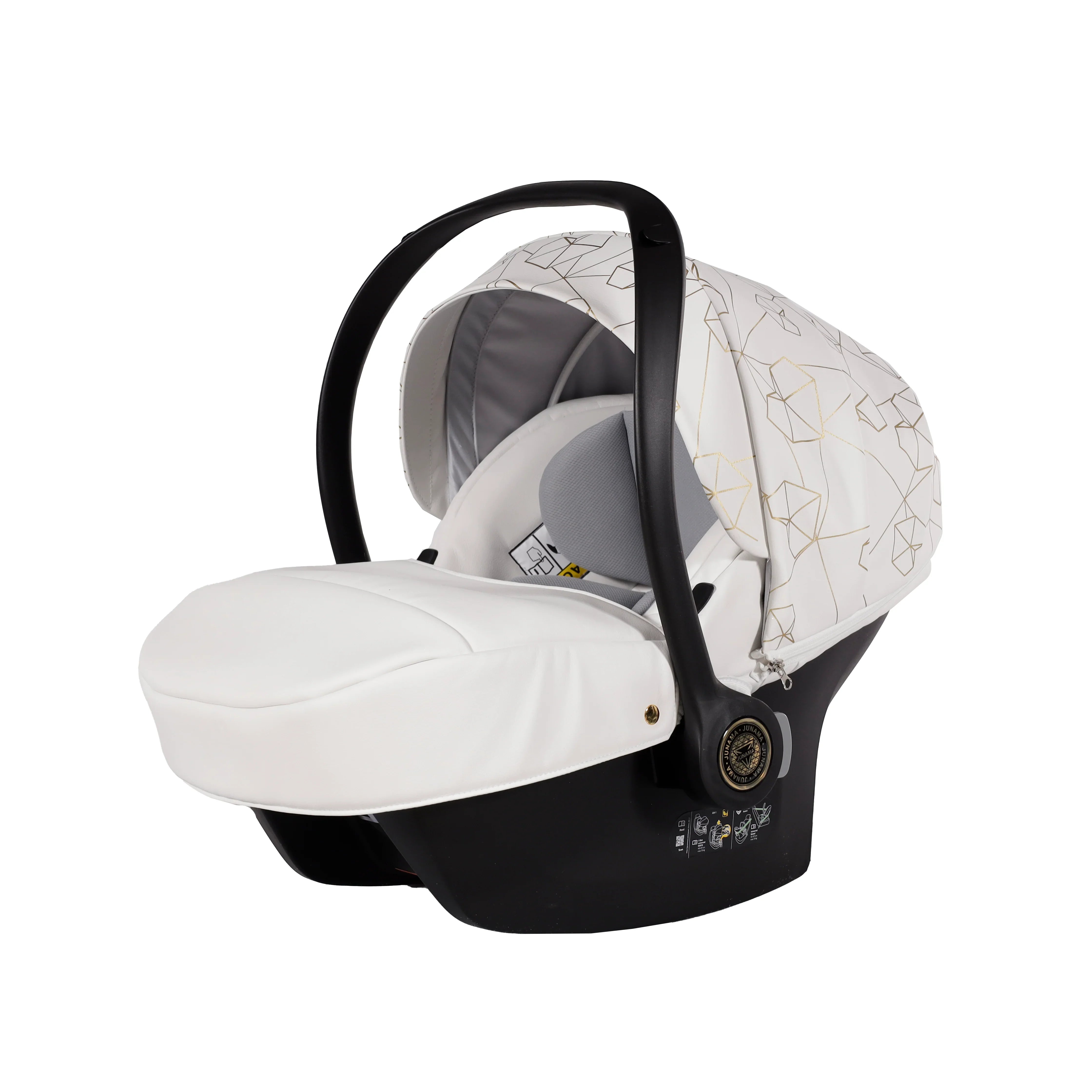 Junama - HEART DUO - White/Gold