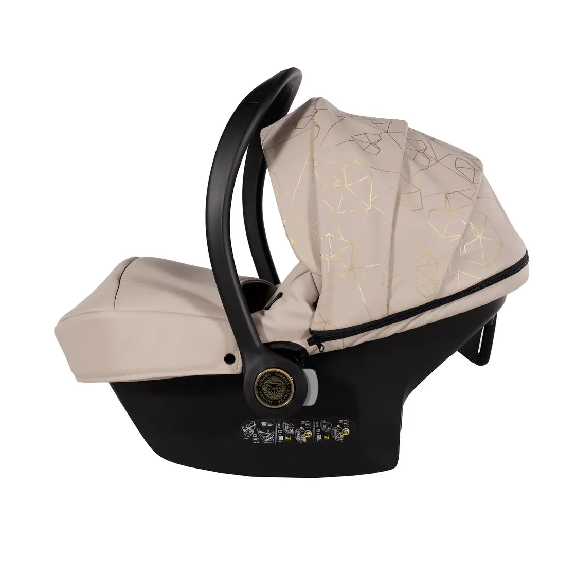 Junama - HEART DUO - Beige/Gold