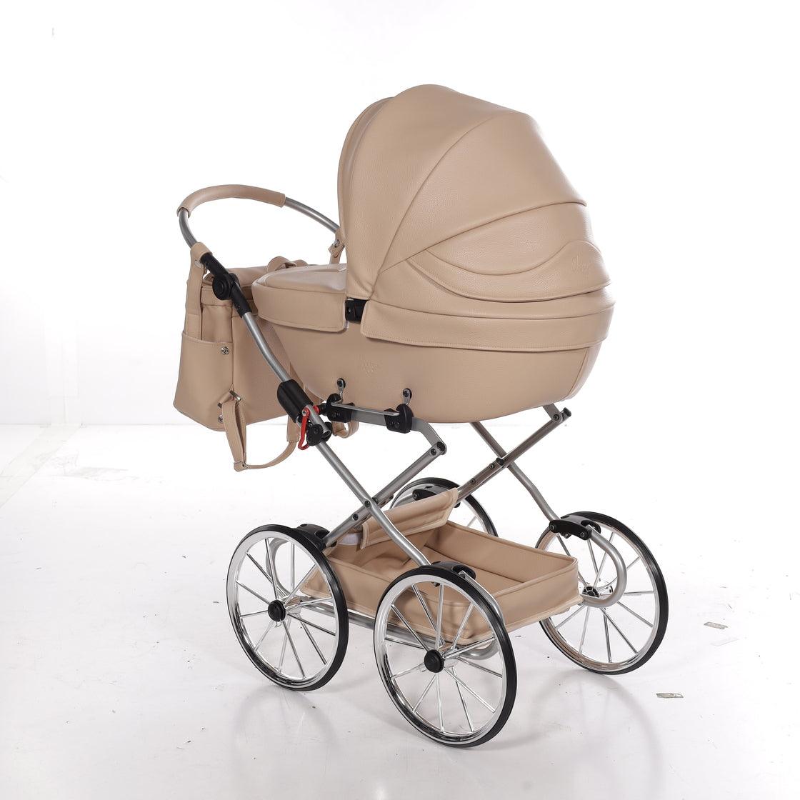 Junama - Carrinho de Bonecas com Malinha - Mini Bombom - Camel