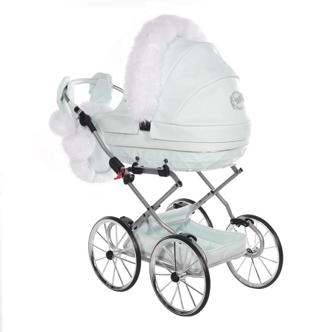 Junama - Carrinho de Bonecas com Malinha - MINI CANDY PREMIUM - Mint