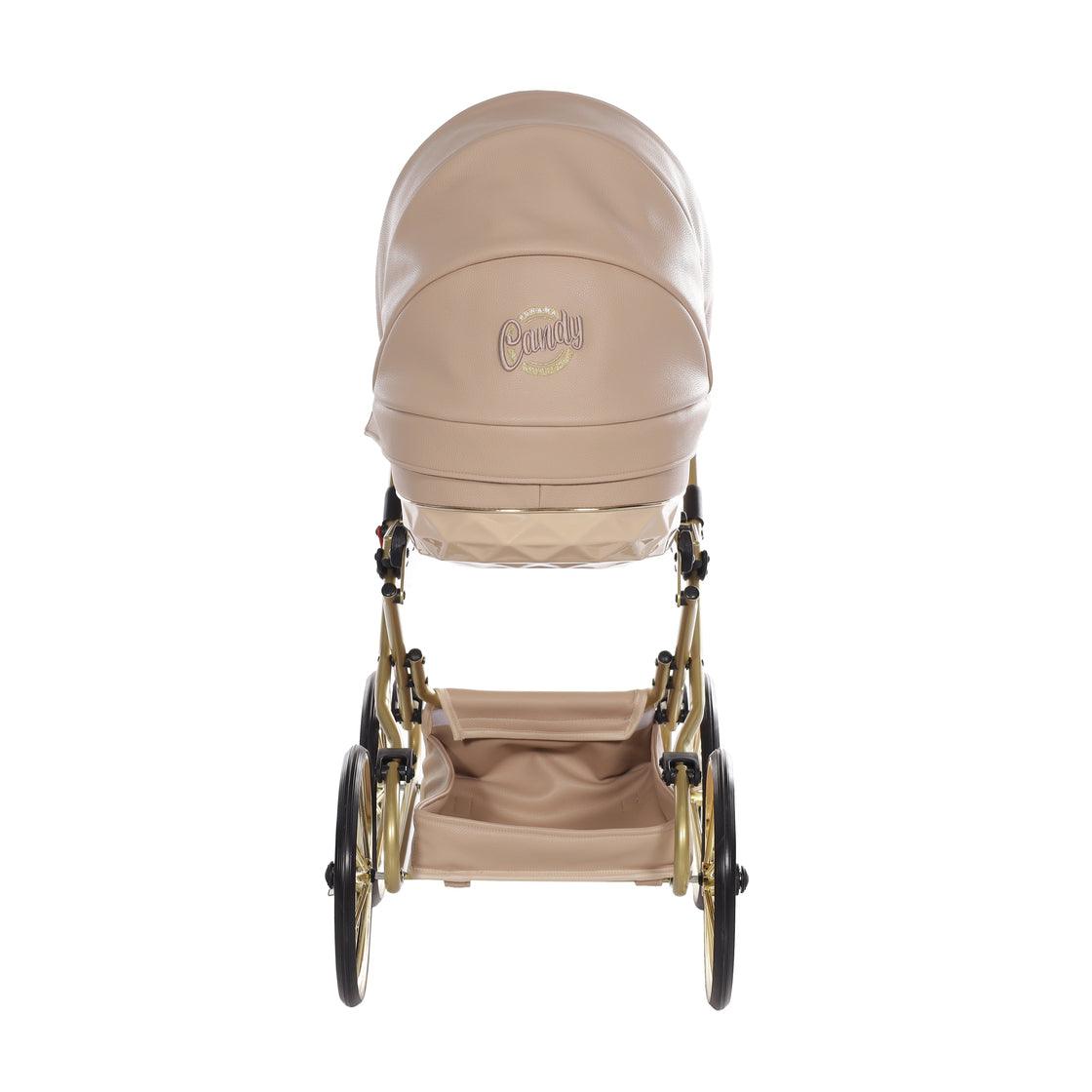 Junama - Carrinho de Bonecas com Malinha - MINI CANDY PREMIUM - Camel
