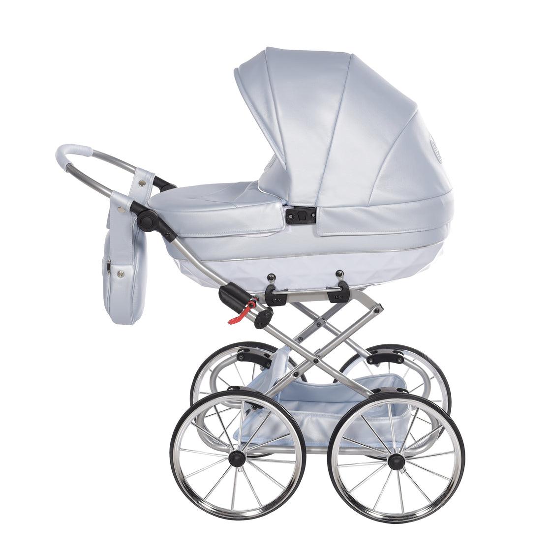 Junama - Carrinho de Bonecas com Malinha - MINI CANDY PREMIUM - Blue