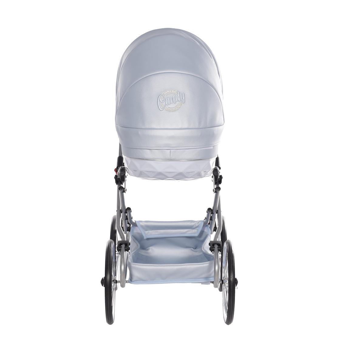 Junama - Carrinho de Bonecas com Malinha - MINI CANDY PREMIUM - Blue