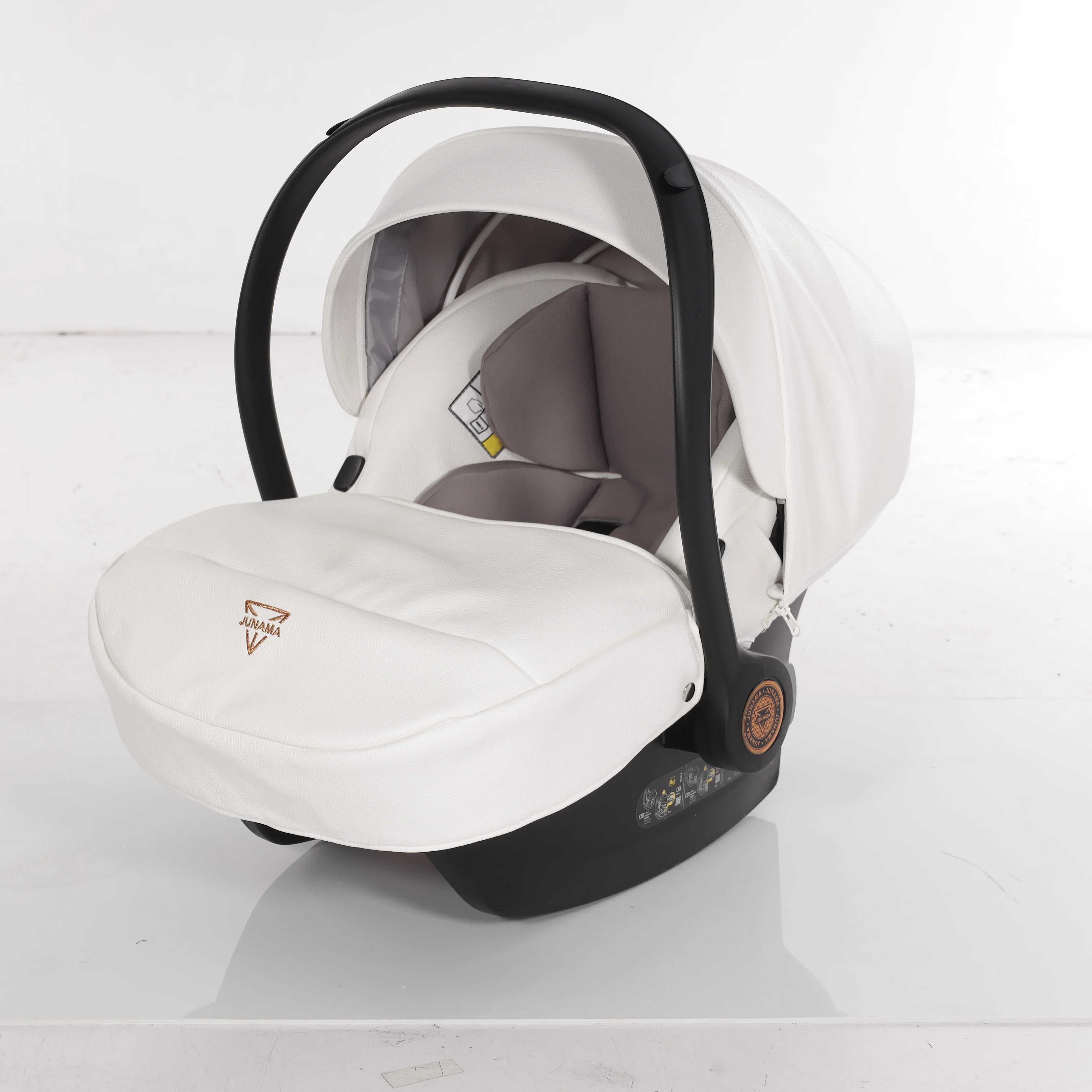 Junama - HAND CRAFT GLITTER - White/Gold