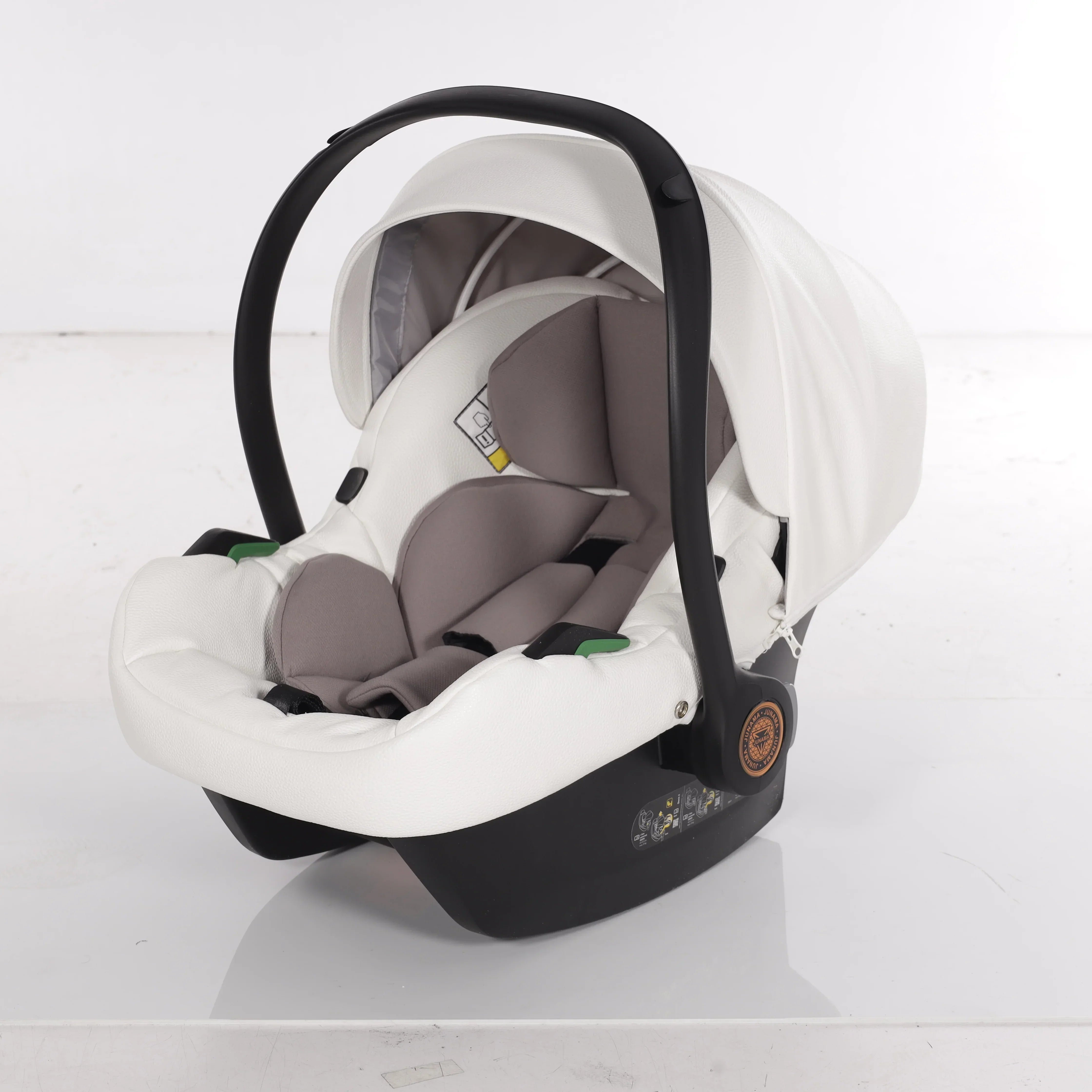 Junama - HAND CRAFT GLITTER - White/Gold