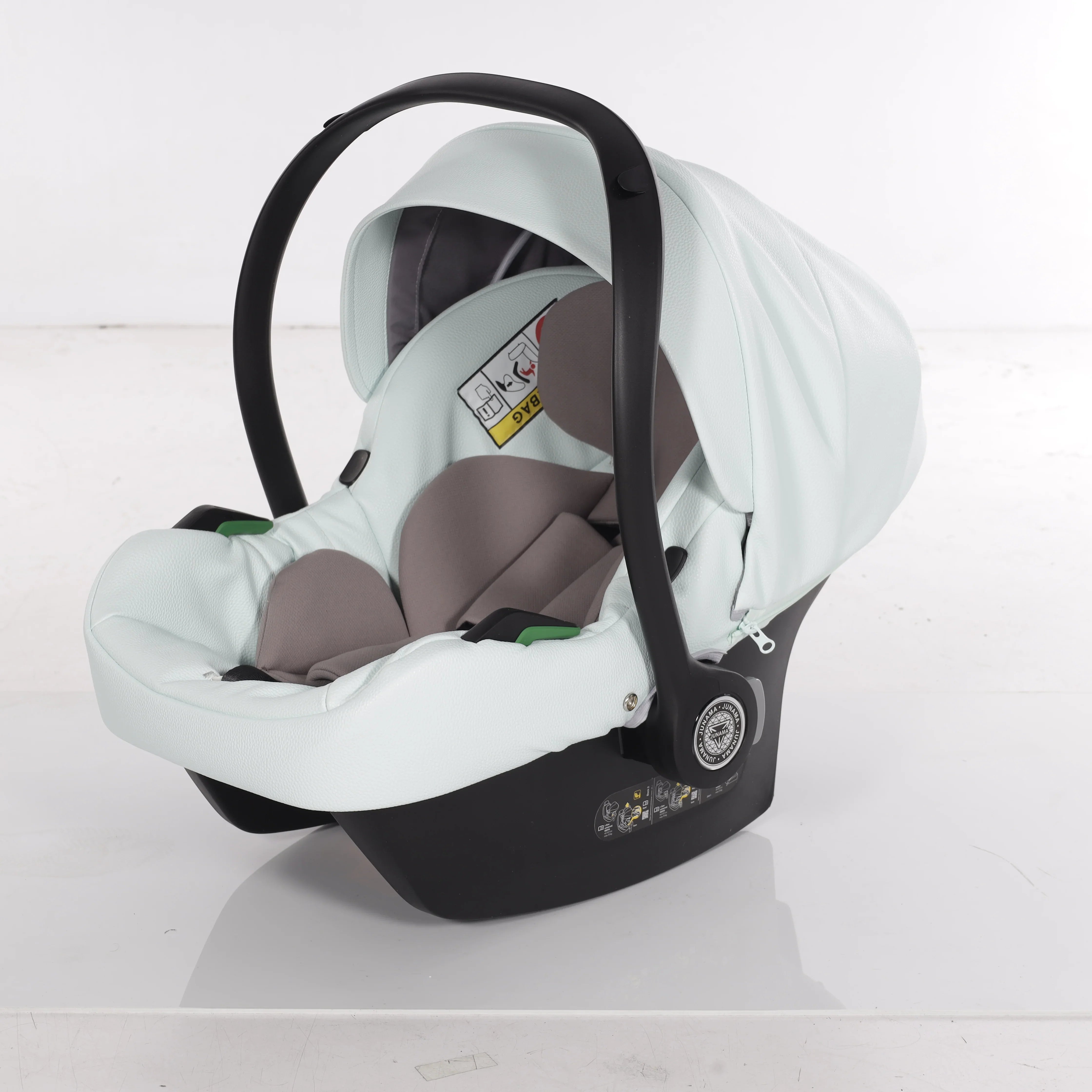 Junama - HAND CRAFT GLITTER - Green/Silver