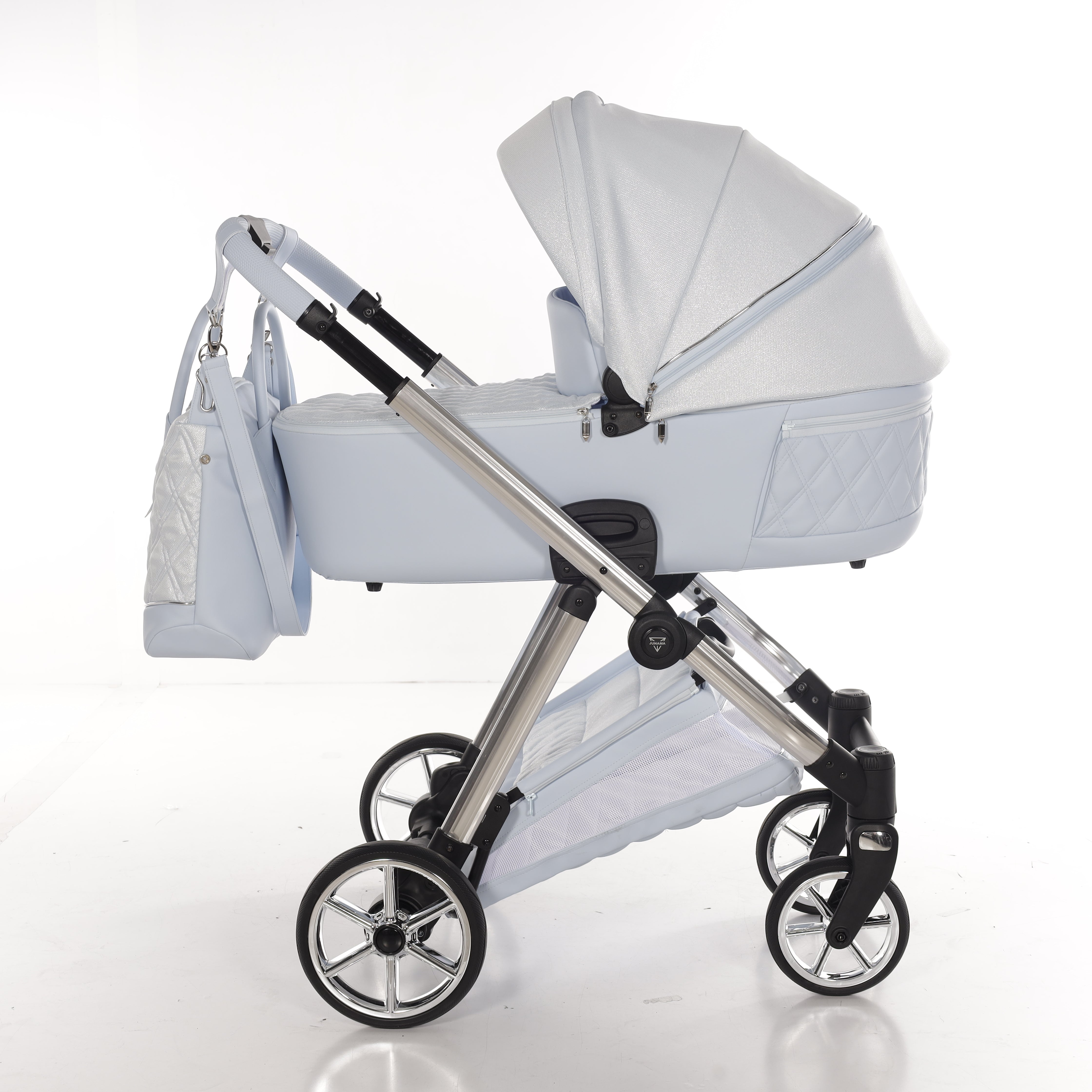 Junama - ELLEGANTE LAMÉ - Light Blue