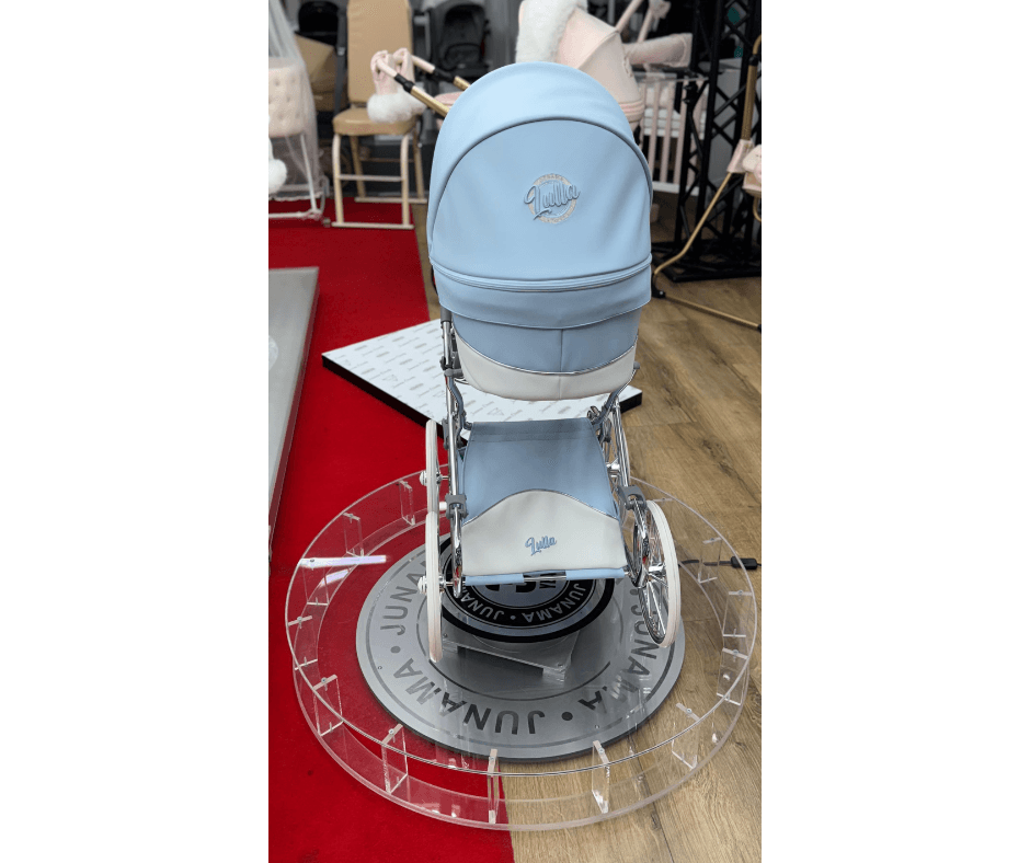 Junama - Carrinho de Bonecas com Malinha - MINI LULLA - Blue