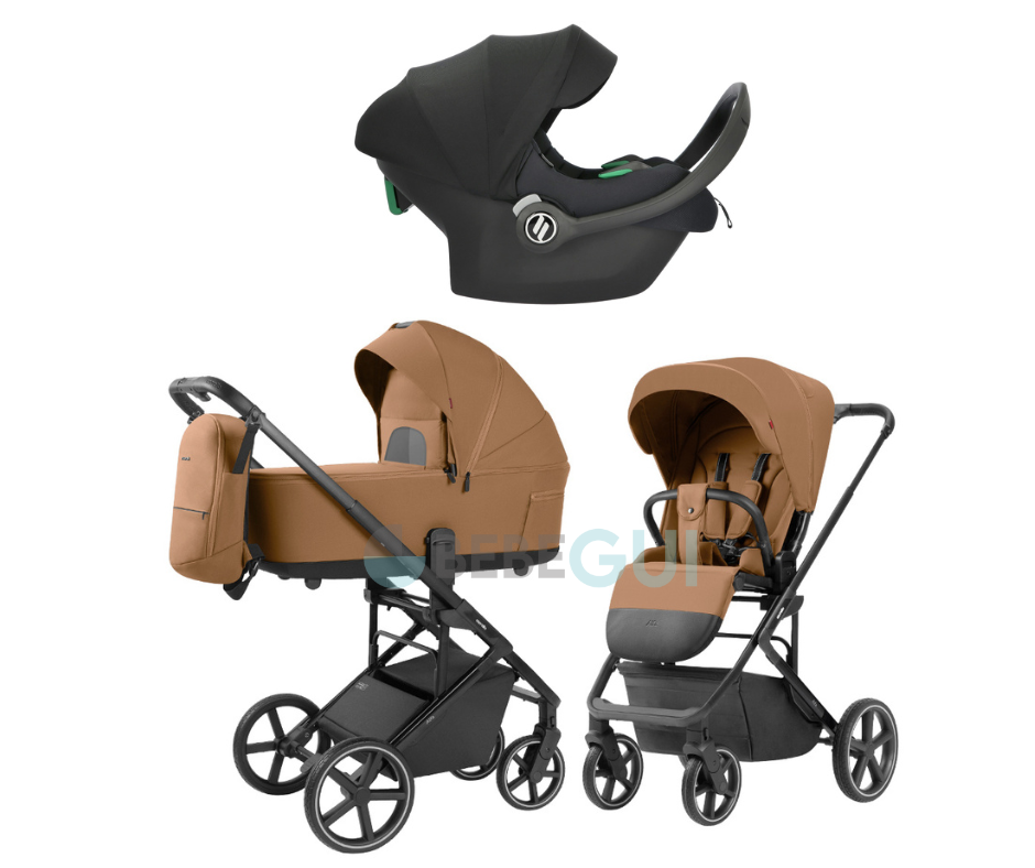Carrello - NEW ALFA 6522 - Honey Beige + Avionaut - COSMO SMART 2.0 - Black
