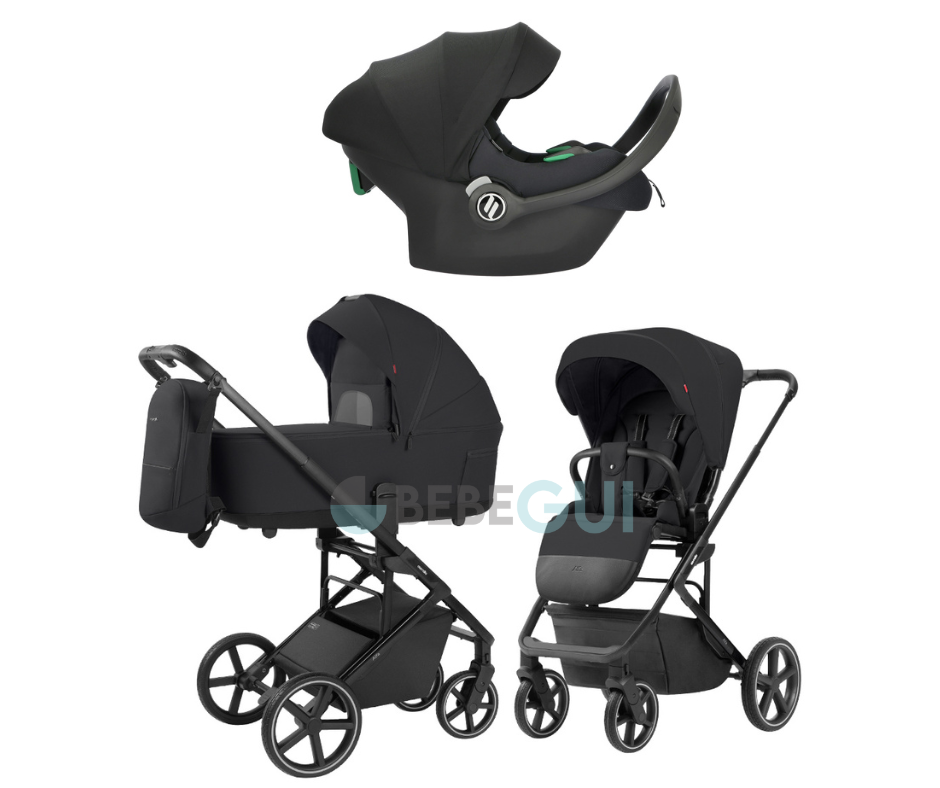 Carrello - NEW ALFA 6522 - Rock Black + Avionaut - COSMO SMART 2.0 - Black