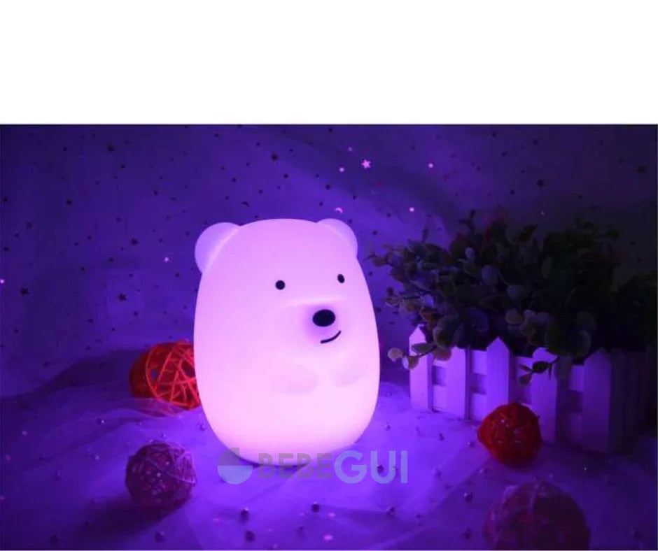 Luz de Presença Noturna Mini Urso