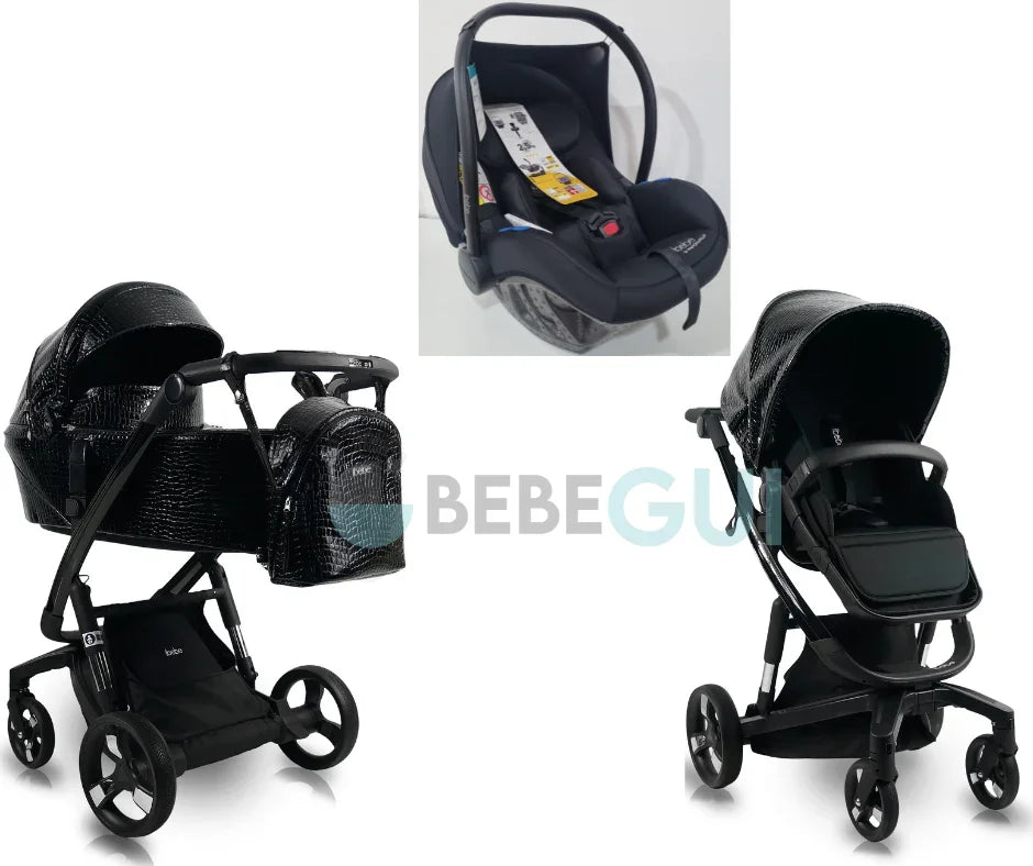 iBebe - i-Stop Croco IS26 - Black + Avionaut - Pixel - Black