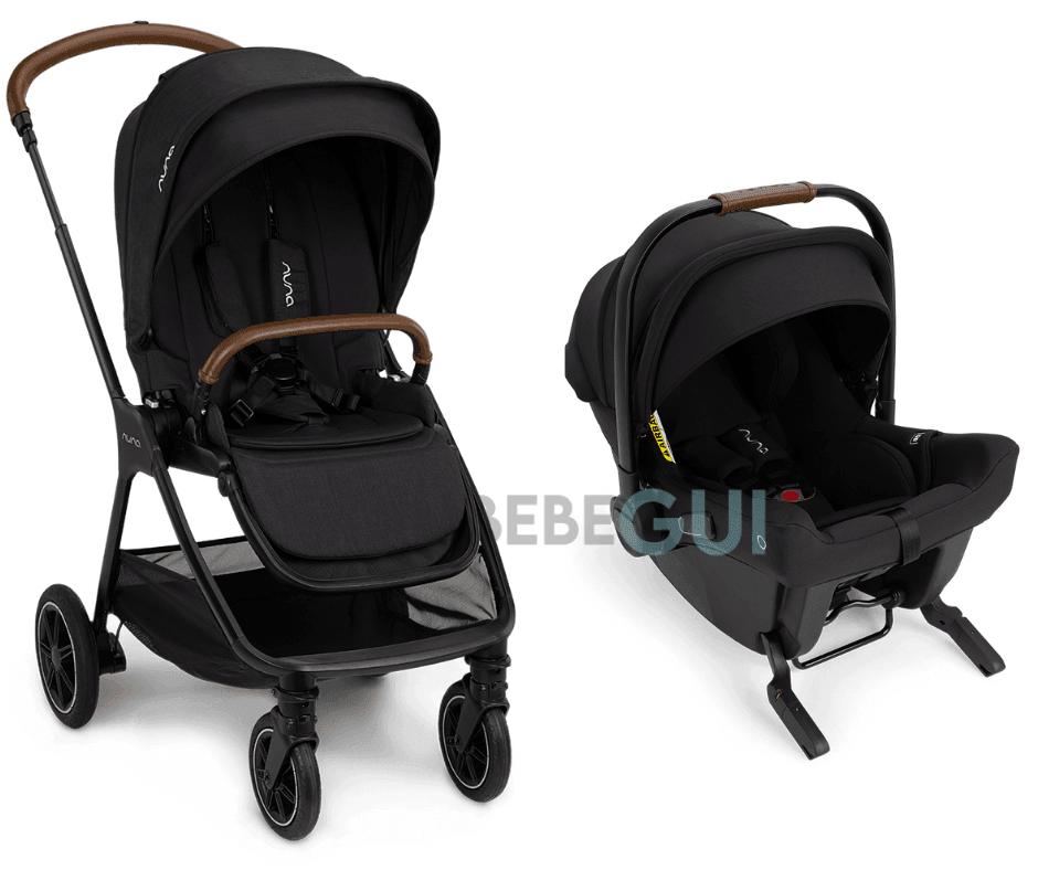Nuna - TRIV NEXT - Caviar + Nuna - PIPA URBN - Caviar
