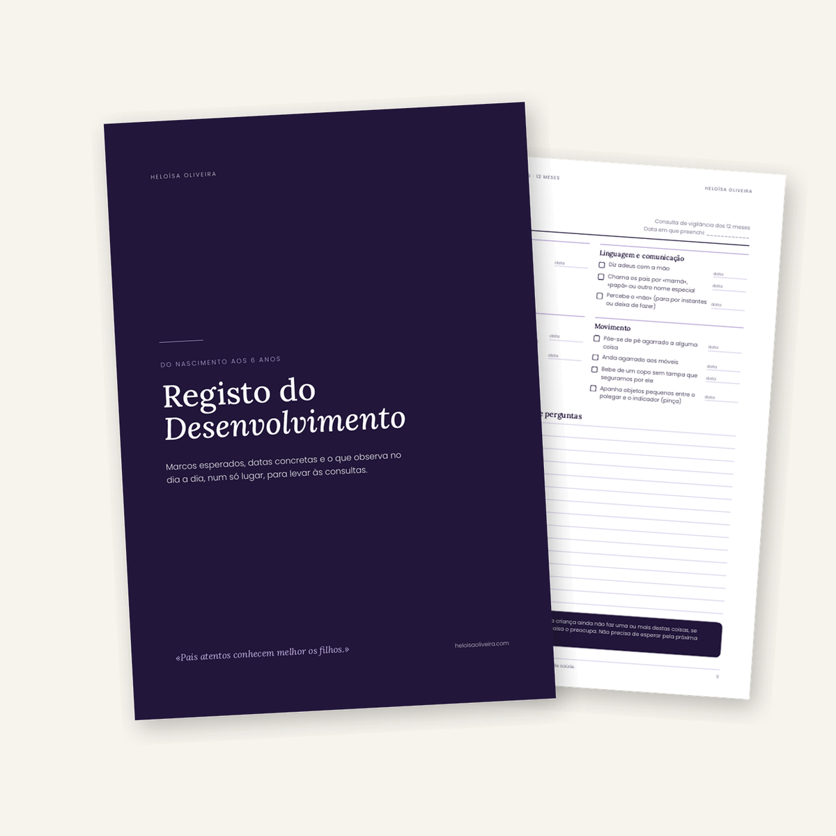 Registo do Desenvolvimento 0-6 anos