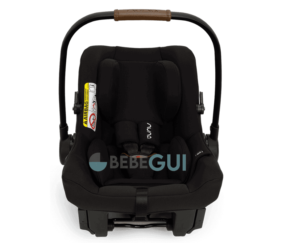 Bumprider - CONNECT 3 - Black/Grey + Nuna - PIPA URBN - Caviar + Adaptadores