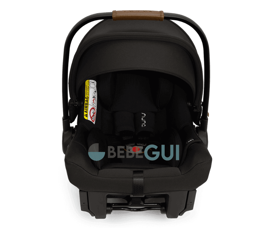 Bumprider - CONNECT 3 - Black/Grey + Nuna - PIPA URBN - Caviar + Adaptadores