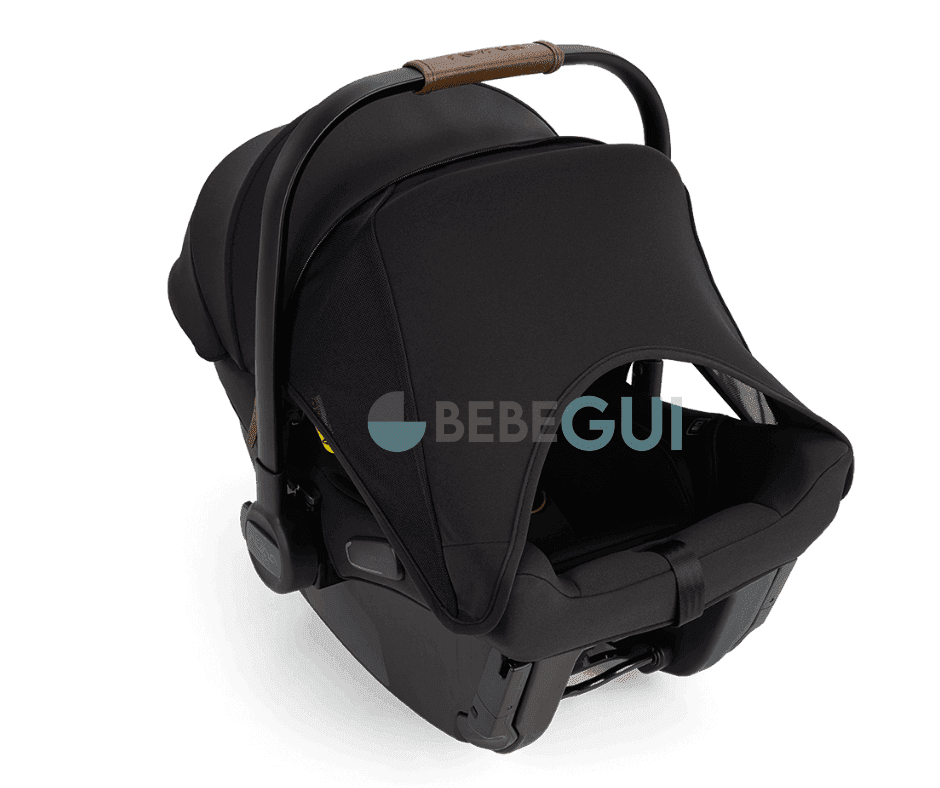 Bumprider - CONNECT 3 - Black/Grey + Nuna - PIPA URBN - Caviar + Adaptadores