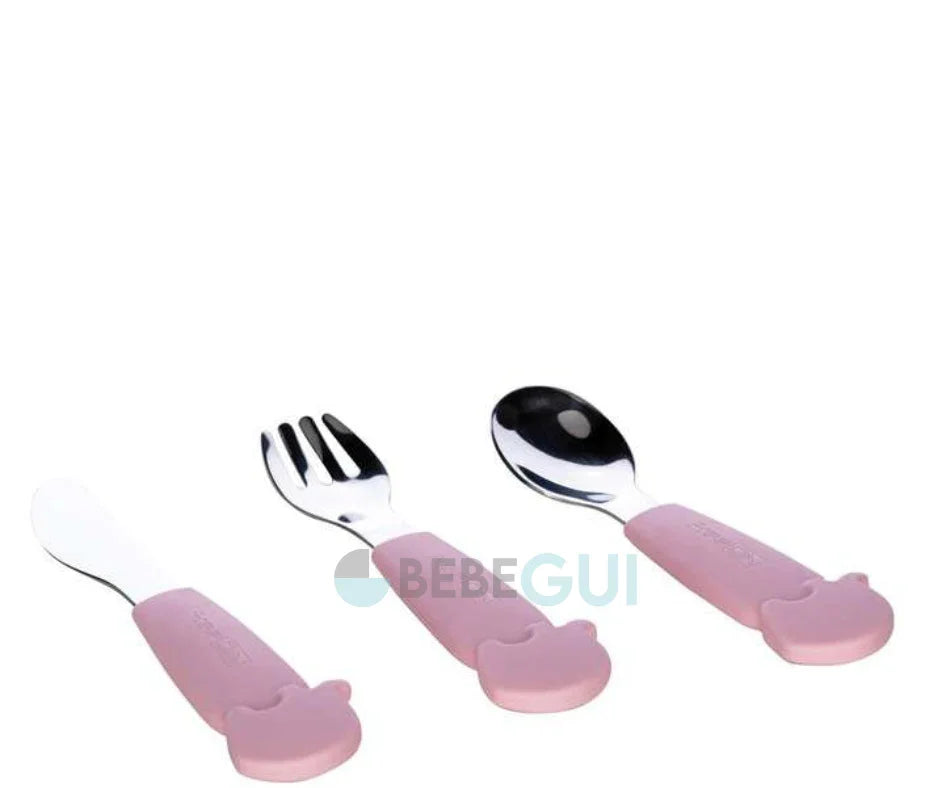 Conjunto de Talheres Infantil - Pink