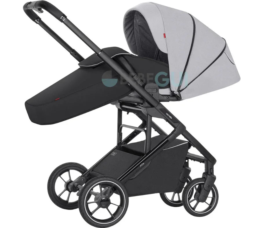 Carrello - ALFA 5508 (2024) - Feather Grey + Carrello - AMMONITE 8801 - Black + Adaptadores