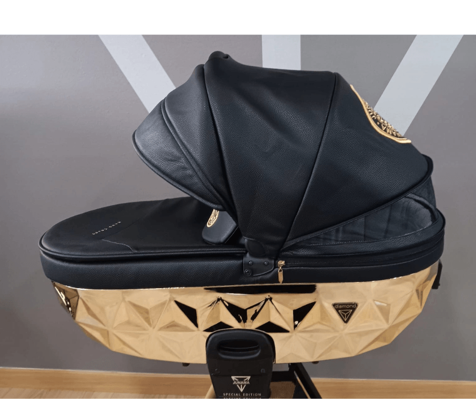 Junama - Alcofa - Hand Craft Mirror - Black/Gold (Artigo de Exposição , pequenos defeitos) Somente para Levantar em Loja