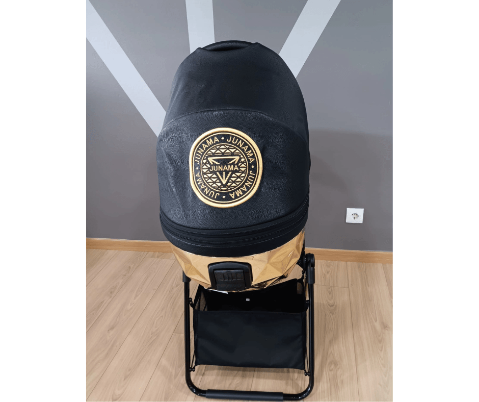 Junama - Alcofa - Hand Craft Mirror - Black/Gold (Artigo de Exposição , pequenos defeitos) Somente para Levantar em Loja