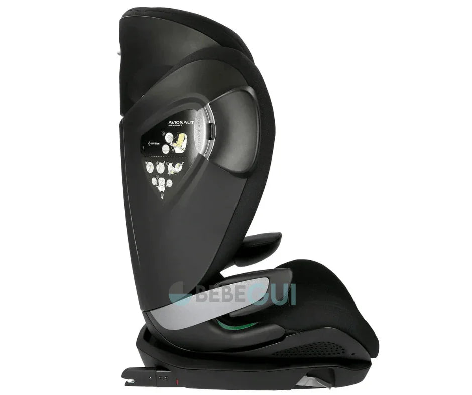 Avionaut - MAXSPACE AIR FLOW - Black + KneeguardKids 4 - Apoio para os pés