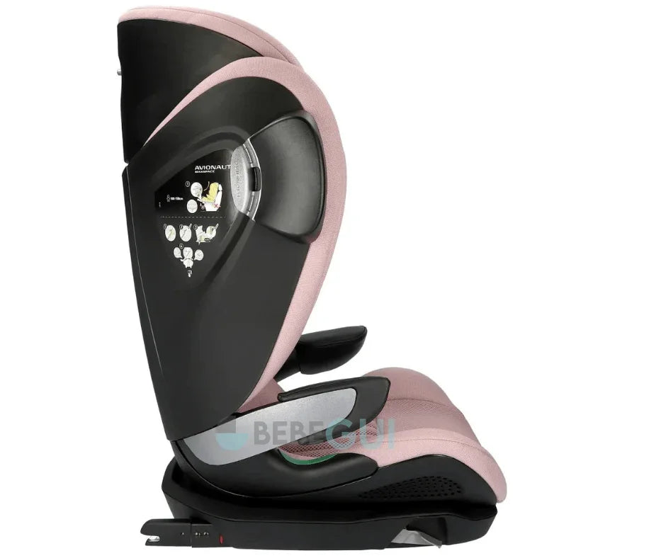 Avionaut - MAXSPACE AIR FLOW - Pink + KneeguardKids 4 - Apoio para os pés