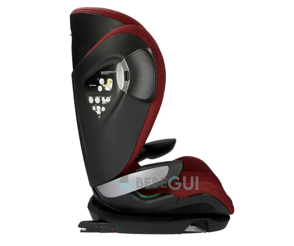 Avionaut - MAXSPACE AIR FLOW - Red + KneeguardKids 4 - Apoio para os pés