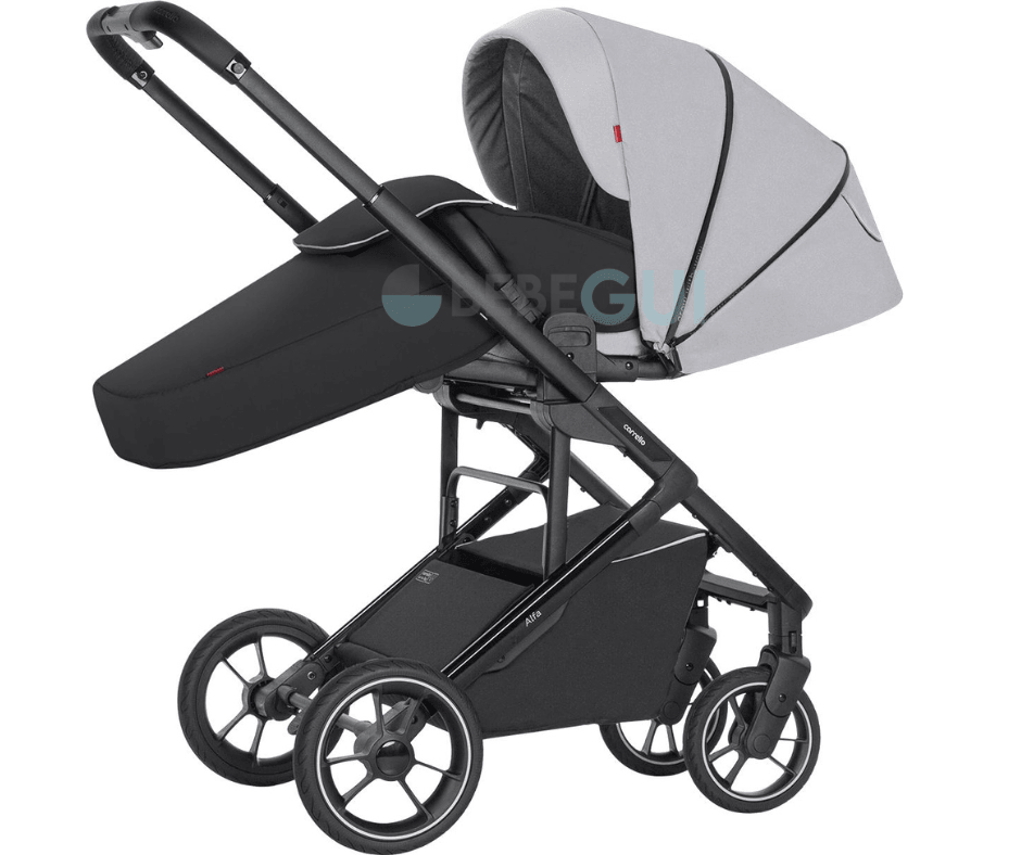 Carrello - ALFA 5508 (2024) - Feather Grey + Avionaut - COSMO SMART 2.0 - Grey Flannel + Avionaut - BASE DOCK 2 + Adaptadores