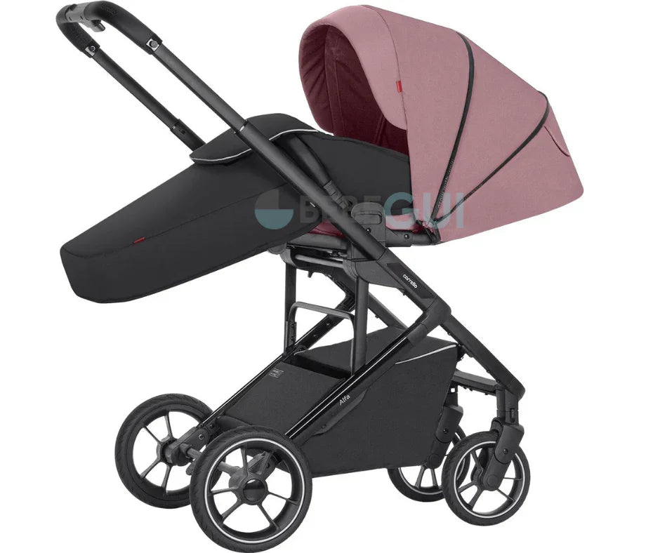 Carrello - ALFA 5508 (2024) - Rouge Pink + Carrello - AMMONITE 8801 - Black + Adaptadores