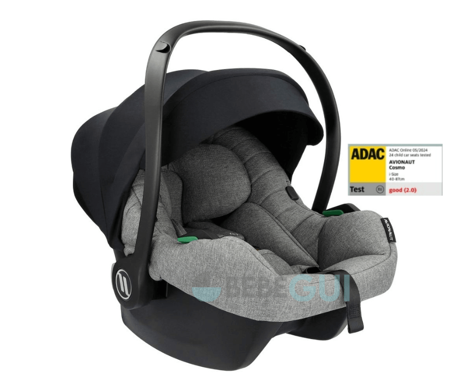 Avionaut - COSMO SMART 2.0 - Grey + Avionaut - Base isofix DOCK 2