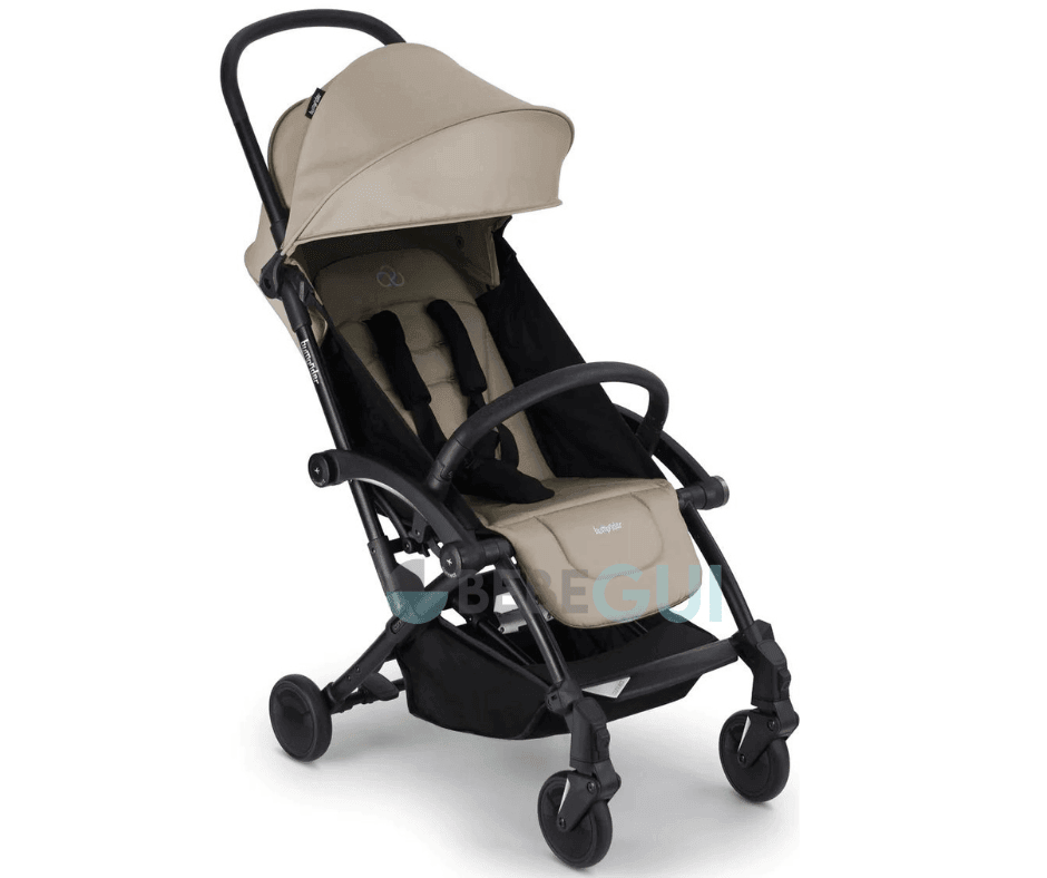 Bumprider - CONNECT 3 - Black/Sand + Nuna - PIPA URBN - Caviar + Adaptadores